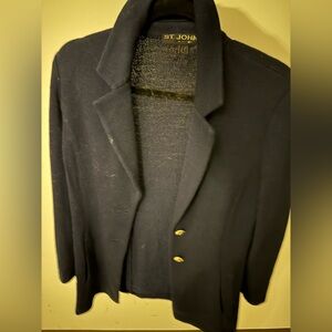 St. John Basics Navy Jacket